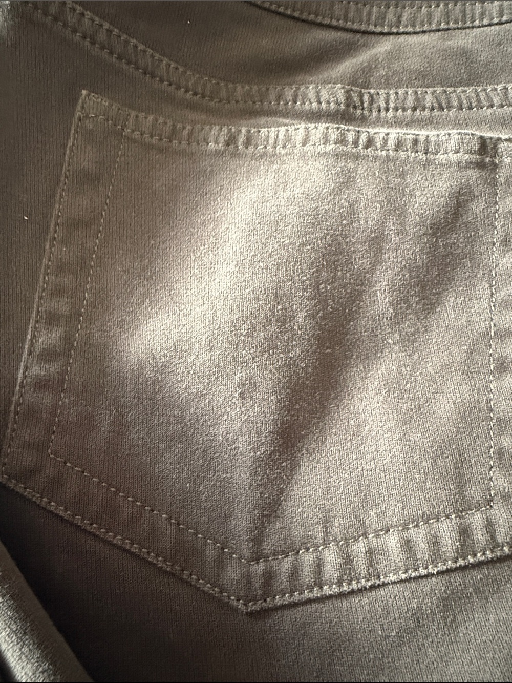 Eileen Fisher Dark Charcoal Straight-Leg Pants - Picture 2 of 10